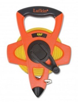 Lufkin FE150 Fiberglass Tape Measure, &amp;frac12;&amp;quot; x 150&#039;, C1 blade-