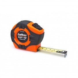 Lufkin PHV1035CMEN Yellow Clad A30 Blade Power Return Tape Measure, 0.75&amp;quot; x 16', SAE/metric, locking-