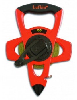 Lufkin PS1806DN Engineer's Ny-Clad Steel Tape Measure, &amp;frac12;&amp;quot; x 100'-
