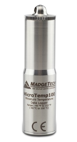 MadgeTech MicroTemp100 Miniature Submersible Temperature Data Logger-