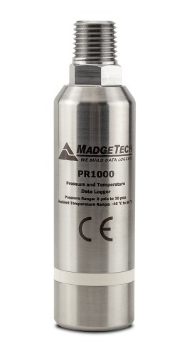 MadgeTech PR1000-1000-PSIA Pressure and Temperature Data Logger, 0 to 1000 PSIA-