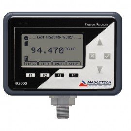MadgeTech PR2000-500-PSIA Pressure Data Logger with LCD, 0-500 psia-