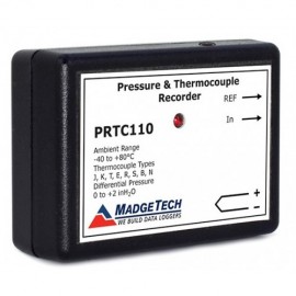 MadgeTech PRTC110-2inH2O Differential Pressure/Temperature Data Logger, 2&amp;quot;H<sub>2</sub>O-