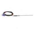 MadgeTech 902039-00 PFA Insulated Type E Thermocouple with stainless steel braid and SMP connector, 80&amp;quot;-