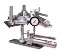 AMETEK M&amp;G T-10-1/C Type T Hydraulic Deadweight Tester with test data, 10 to 1000 psi-