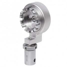 Mark-10 G1076 Wire Terminal Grip, 0.03-0.25in Grooves, 5/16-18F-