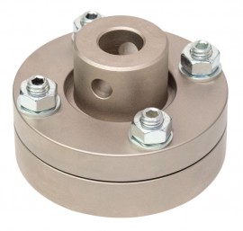 Mark-10 G1123 Self-Leveling Compression Plate, 2000 lbF, &amp;plusmn;1.5&amp;deg;-