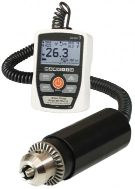 Mark-10 MTT03-50 Digital Torque Gauge, 50 lbFin, 800 ozFin, 570 Ncm-