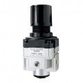 Marsh MA14R2NA FRL Regulator, 0 to 10 psi, 0.25&quot; NPT-
