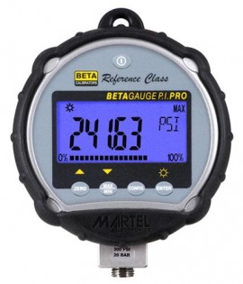 Martel 1919615 BetaGauge PIR -15 to 30 PSI Digital Test Gauge-