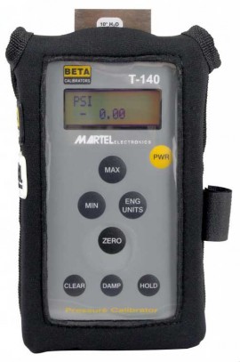 Martel T140-100KIT Pressure Calibrator -15 to 100 PSIG Kit with MECP100 Pneumatic Pump-