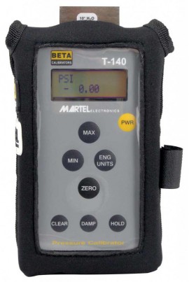 Martel T-140-10 Pressure Manometer, -10 to 10&quot; H2O-
