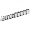 Martin Tools B11K Socket Set, 3/8" drive, 11-piece-