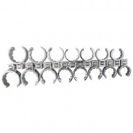 Martin Tools BC13KM Crowfoot Socket Set, 13-piece, 12-point flare-nut-