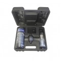 Mastercool 43707 Combustion Gas Leak Tester Kit with test chamber and rubber bulb pump-