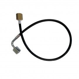 Mastercool 44124-ST Capillary Hose Assembly with 12&amp;quot; hose, straight x 90&amp;deg; fittings-