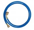 Mastercool 45601 Blue Hose with 60&amp;quot; hose, shut-off valve fitting-