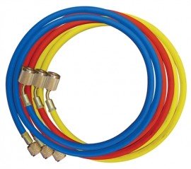 Mastercool 47372 Set of 3 GY5 Hoses with 3 x 72&amp;quot; hoses, standard fitting-