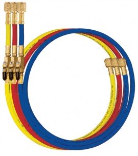 Mastercool 49265-36 Red Nylon Barrier Hose with 36&amp;quot; length, 800 PSI-