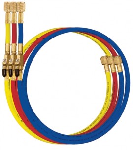 Mastercool 49265-60 Red Nylon Barrier Hose with 60&amp;quot; length, 800 PSI-