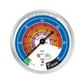 Mastercool 51501 Replacement Gauge for R454B, R410A and R32 refrigerants, low-side, 3-1/8&quot;-