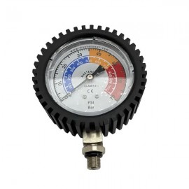 Mastercool 53000-70 Low Pressure Regulator Gauge for the nitrogen pressure regulators, 35/50/70 bar-