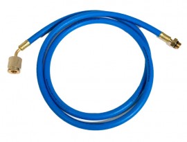 Mastercool 53376-601 Refrigerant Charging Hose, 60", blue,  R134a-