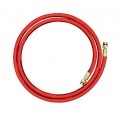 Mastercool 53376-603YF Refrigerant Charging Hose, 60", red, R1234YF-