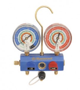 Mastercool 57236 2-Valve Aluminum Manifold with 36&amp;quot; Hoses-