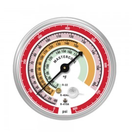 Mastercool 57803 2-1/2&amp;quot; High Side Gauge for R410A R22 R404A-