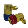 Mastercool 66434-R High Side Economy Coupler, R134a, 1/4 FL-M x 0.63&quot;-