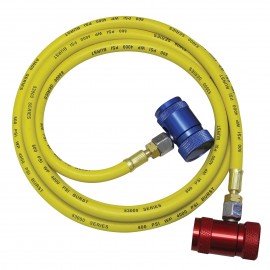 Mastercool 69843-SF HA A/C System Flush Hose Assembly with 8&#039; hose, R1234yf-