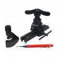 Mastercool 70058-AM Eccentric Metric Flaring Tool Kit, 45°, 6 to 18 mm-