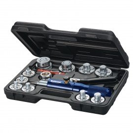 Mastercool 71650-A Hydra-Swage Tube Expanding Tool Kit, 10-head, Imperial-