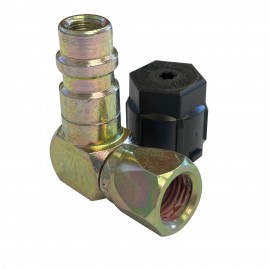 Mastercool 82275-D 90˚ Adapter with label, low side, 1/4&amp;quot; x 13 mm-