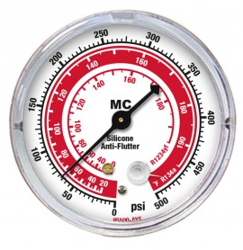 Mastercool 85500-AYF 2-1/2&amp;quot; Gauge, high side, R134a and R1234yf-