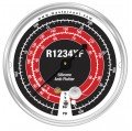 Mastercool 87500 80 mm Gauge, high side, metric, R1234yf-