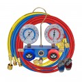 Mastercool 88472 2-Way Aluminum Manifold Gauge Set with E-Z snap&amp;trade; coupler, R134a-