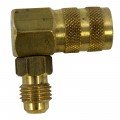 Mastercool 90340 Ford Adapter, high side, 90˚, 1/4&quot; MFL x 1/8&quot; FFL-