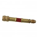 Mastercool 90373 1/4&quot; MFL x 1/8&quot; FFL Ford Flex Adapter Fitting with high side, Ford 1977-1980-
