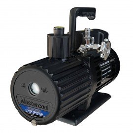 Mastercool 90612-2V-110-BL Black Series 12 CFM Vacuum Pump with 2-stage, 1720 rpm pump speed-