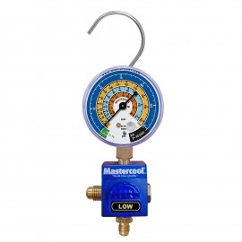 Mastercool 92103-53-1/4 1/4" Single Valve Aluminum Manifold for R600a, R290, R134a gases-