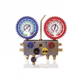 Mastercool 95103 4-Valve Aluminum Charging Manifold-