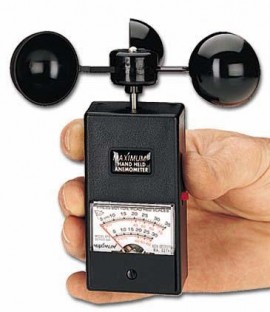Maximum BTC Self-Powered Analog Anemometer-