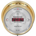 Maximum Rainwatch KIT-RNA Rainfall Monitoring, Brass Case and Silver Dial-