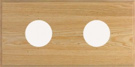 Maximum PO2 2-Instrument Panel, 10 x 20in, Oak-