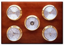 Maximum Professional 5-Instrument Wind/Temperature/Barometric Pressure/Time/Indoor Temperature and Indoor Humidity Weather Station-