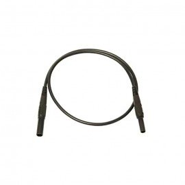 Megger 04-30050 Extension Test Cable for the BVM battery voltage monitor, 1.6', 0.16&amp;quot; female/male, black-