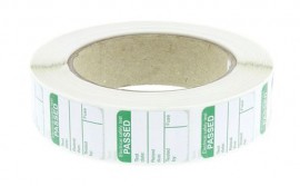 Megger 1000-971 PASS Test Labels, Roll of 1000-