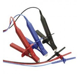 Megger 1002-642 Test Lead Set with Medium Insulated Clips, 8 Meters-